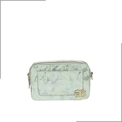 Aegte Blush Pink Marble Solid Box Crossbody Shoulder Bag with Detachable Broad Belt (7880088125653)