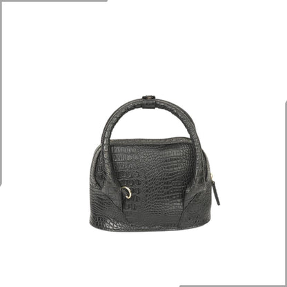 Aegte Carry it in Style Croco Tan Brown Leather Bag with Detachable Sling Strap (7923289587925)