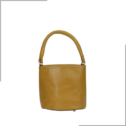 Aegte Silk Black Handbag with handwoven Cuff Hold & Long Sling Carry Belt (7854056964309)