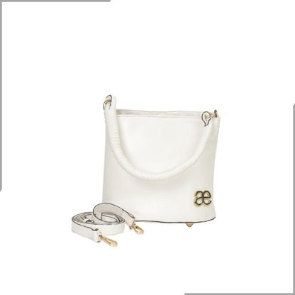 Aegte Love for Lavender Bucket Handbag with handwoven Cuff Hold & Long Sling Carry Belt (7854068596949)